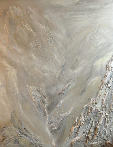 Tableau pics vallée d'airain de l'artiste peintre Ajnay