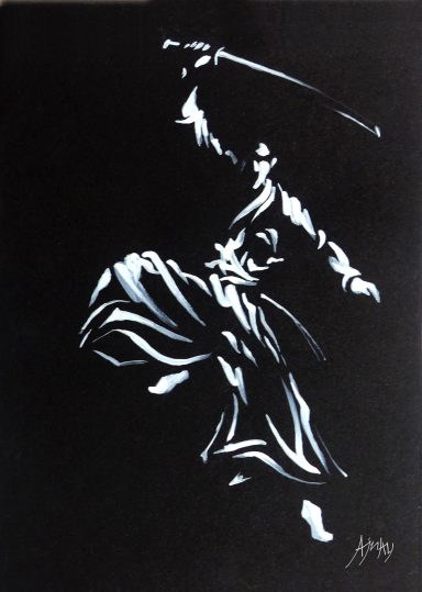 croquis arts martiaux de Ajnay