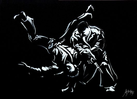 Projection latérale Ninjitsu